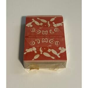 Vintage New Bowlo Bowling Playing Cards Circa 1943